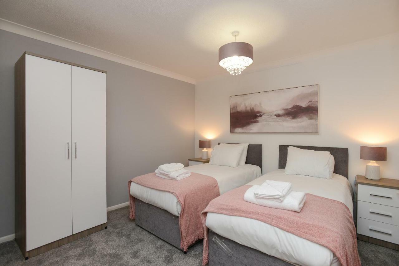 Brook Court - City Edge Stay Modern 2Bed Apartment Nottingham Buitenkant foto